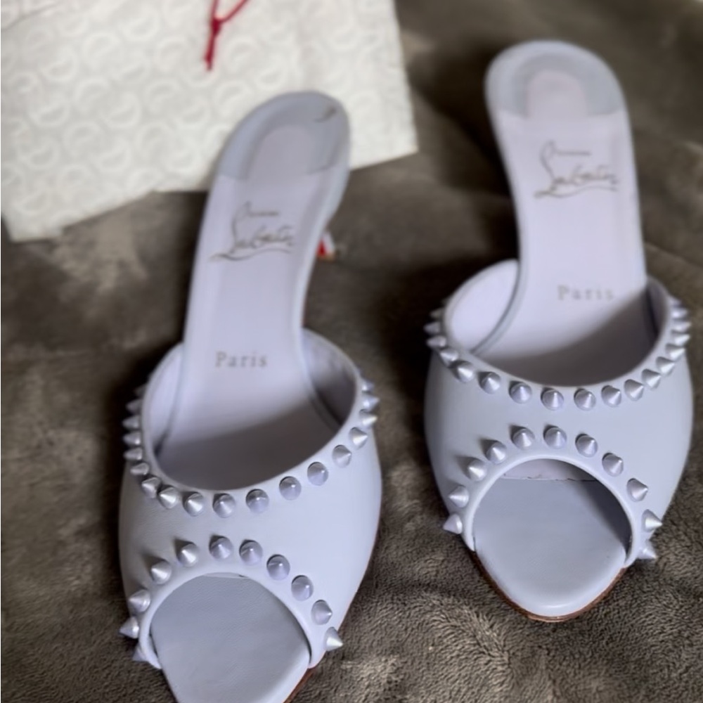 Christian Louboutin Me Dolly Mules, size 38.5